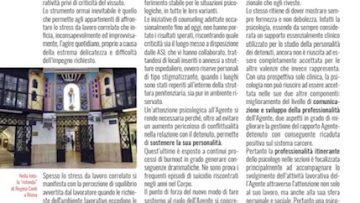 LO PSICOLOGO DEL CORPO DI POLIZIA PENITENZIARIA